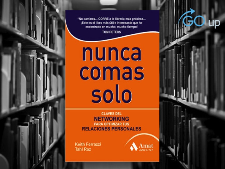 Nunca comas solo. Enamora, contacta y conecta.