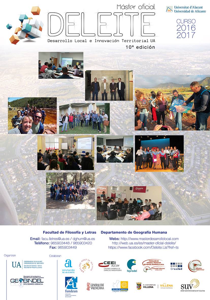 La Universidad de Alicante lanza un año más el Máster DELEITE