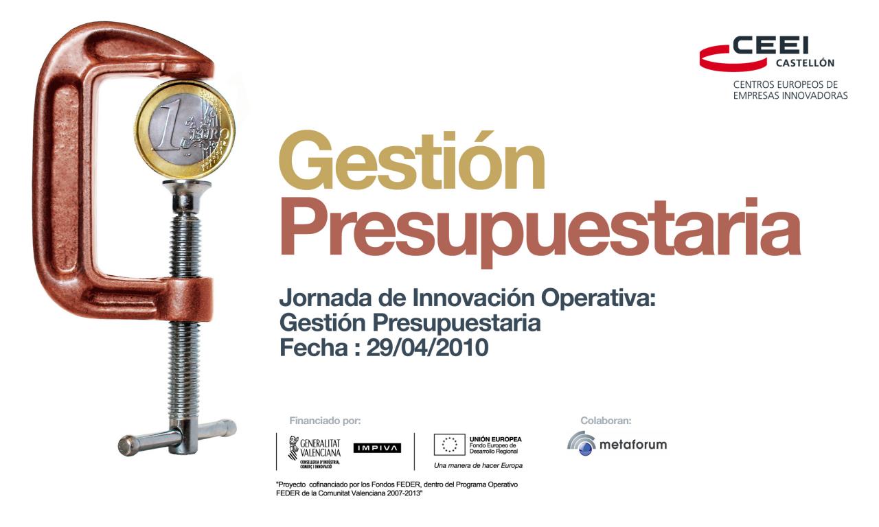 Im�gen Jornada Gesti�n Presupuestaria