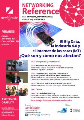 Networking  Reference Big Data, Internet e Industria 4.0 �C�mo nos afectan?