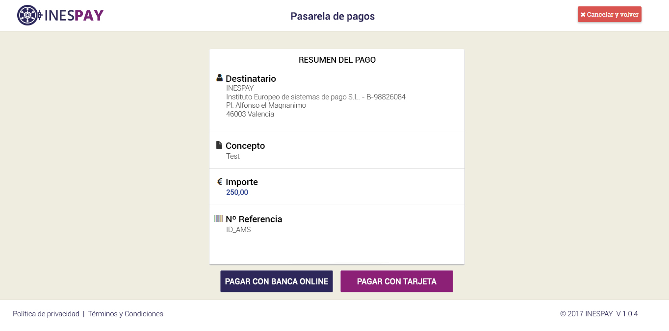 ¿Emites facturas en PDF?, inserta la pasarela de pagos online de INESPAY en tus facturas