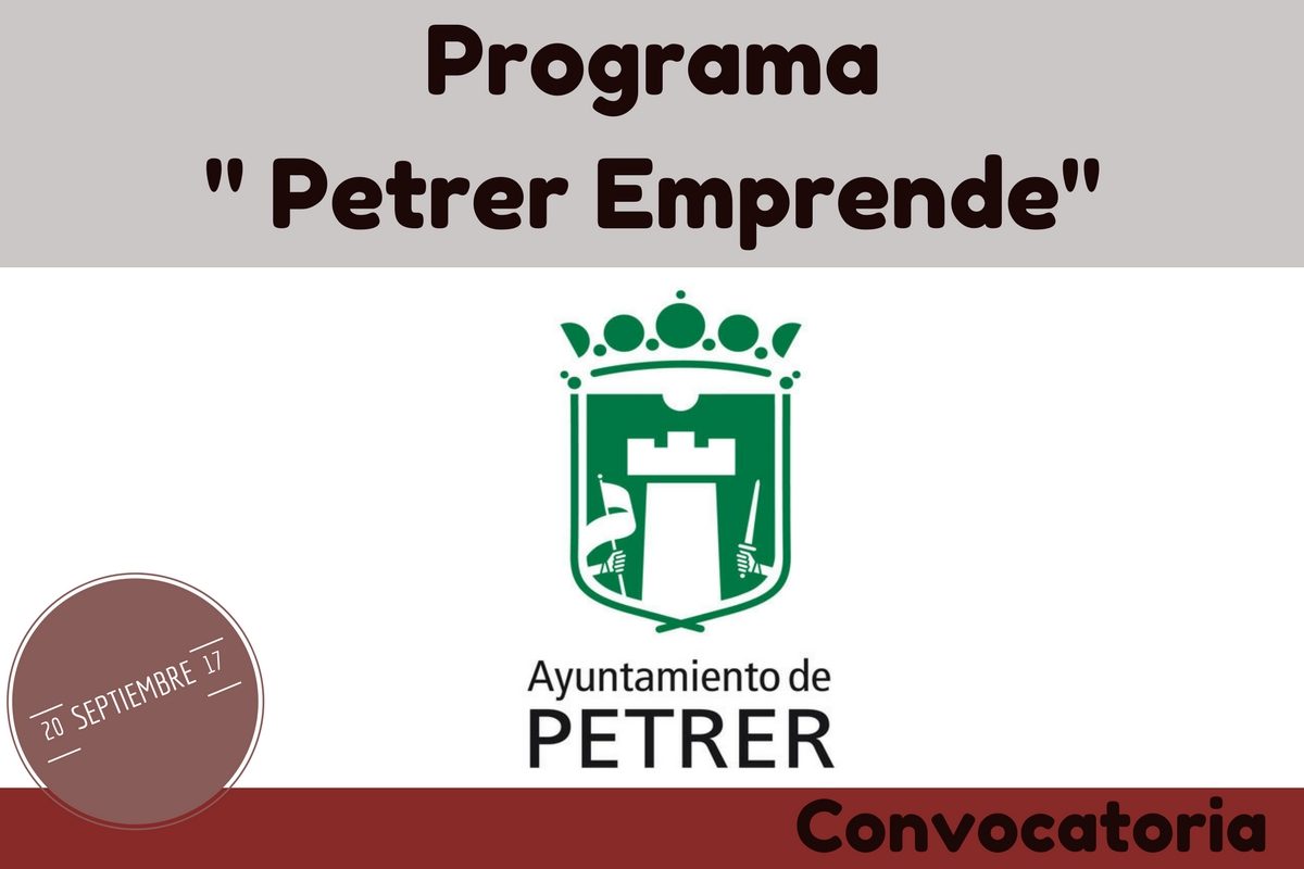 Programa "Petrer Emprende"