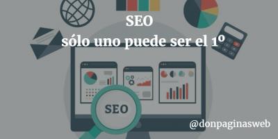 SEO s�lo uno puede ser el 1�