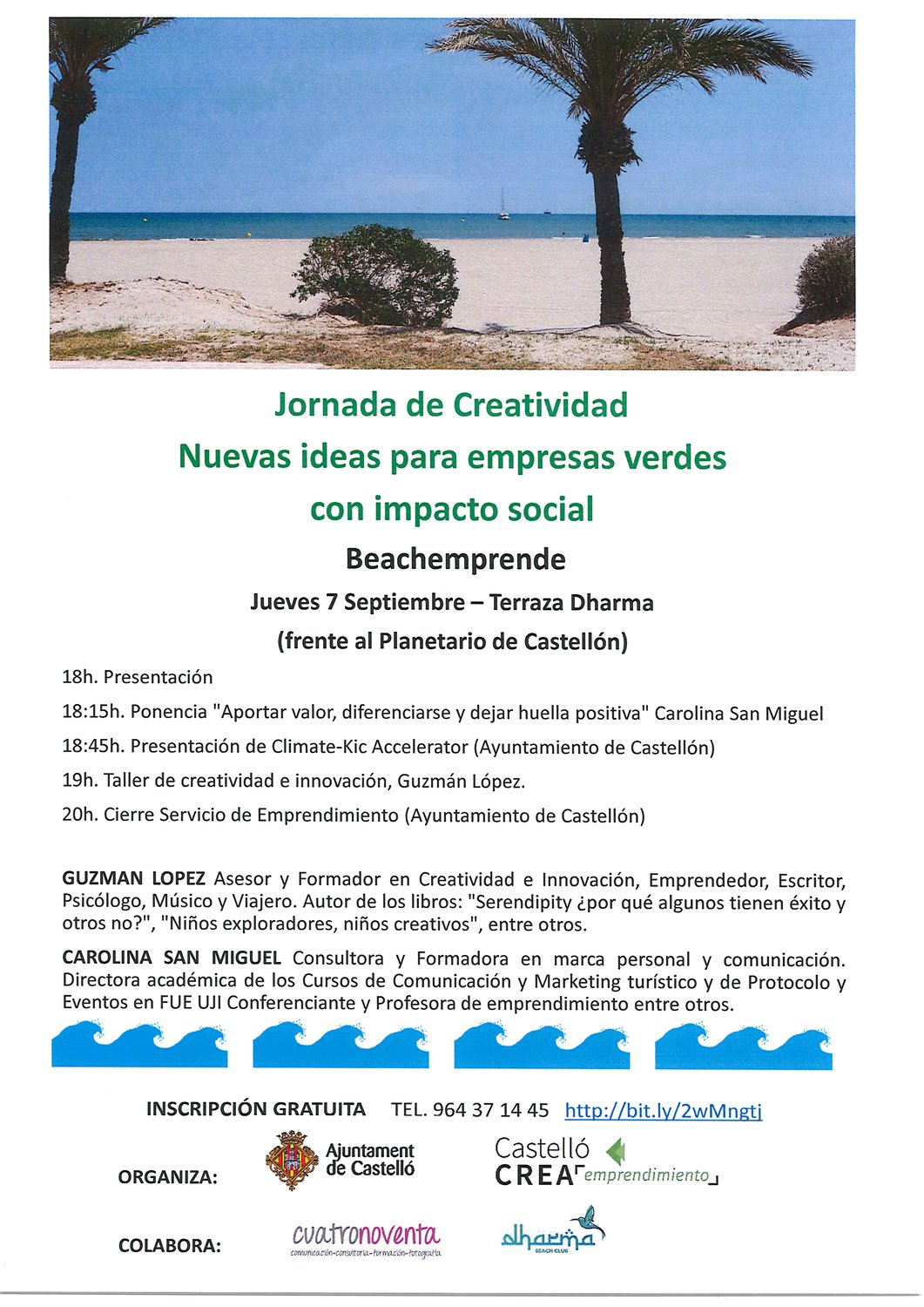 Jornada CREATIVIDAD para EMPRESAS VERDES con IMPACTO SOCIAL