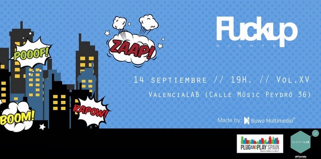 XV edición de Fuckup Nights Valencia