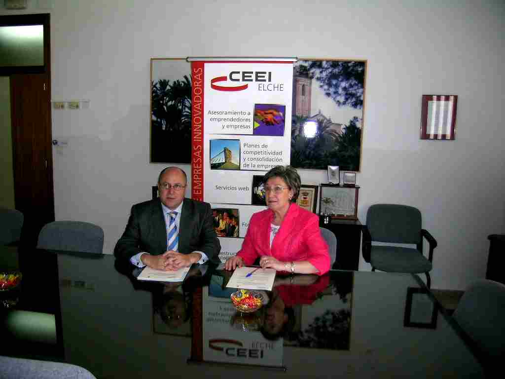 CEEI ELCHE-EIP 02, Convenio