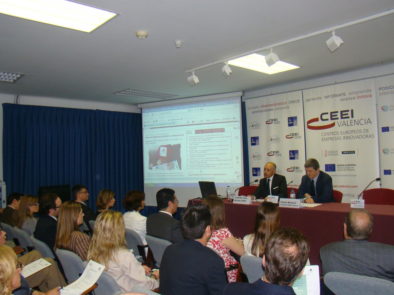 Foro Financiaci�n para la innovaci�n Valencia 04