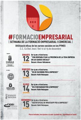Semana Formaci�n "Utilizaci�n eficaz de las Redes Sociales en las Pymes" en Canals