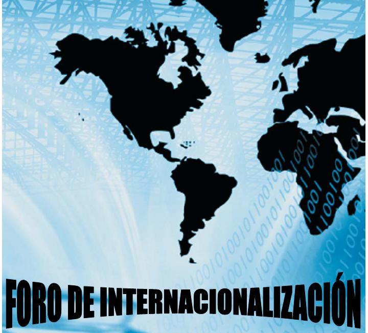 FORO DE INTERNACIONALIZACIÓN