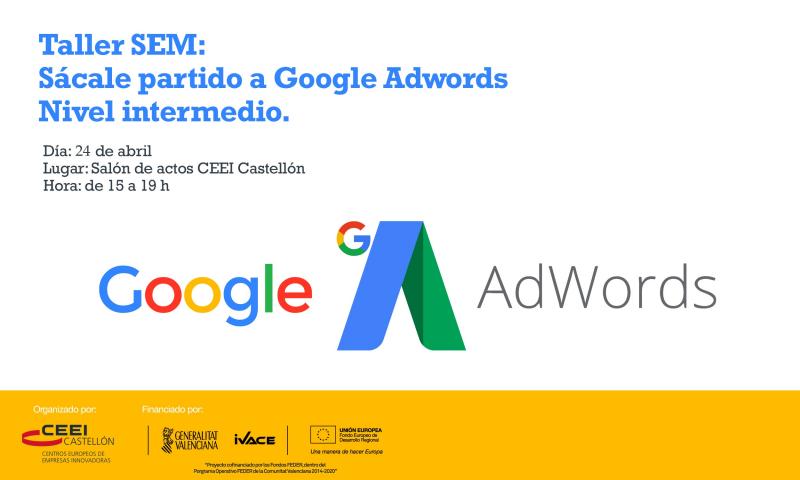 SEM "S�cale partido a Google Adwords" (nivel intermedio)