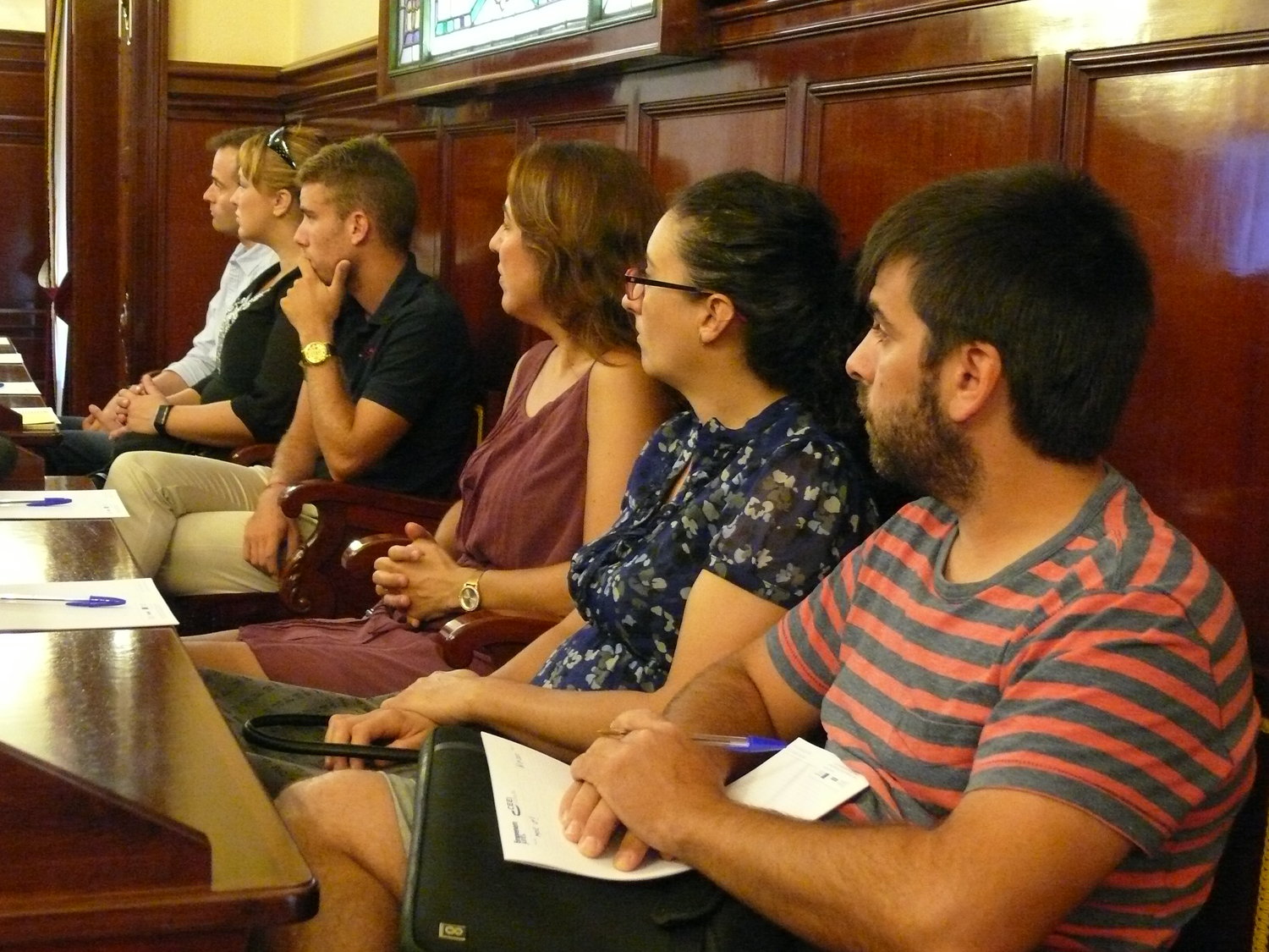 Acto inauguraci�n programa moveup! 2017. Participantes[;;;][;;;]