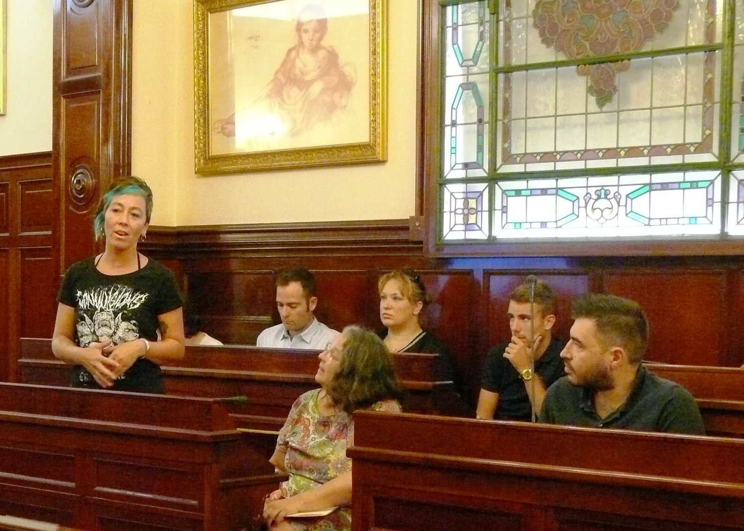 Acto inauguraci�n programa moveup! 2017. Dunja Vanessa Merx[;;;][;;;]