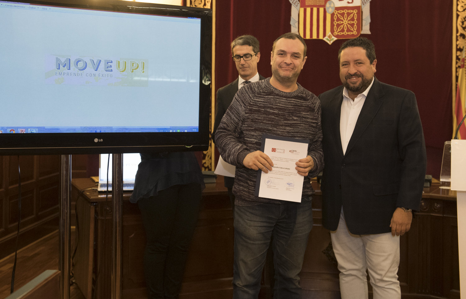 Acto entrega de premios y diplomas  Move Up! 2017. Alejandro Fabra[;;;][;;;]