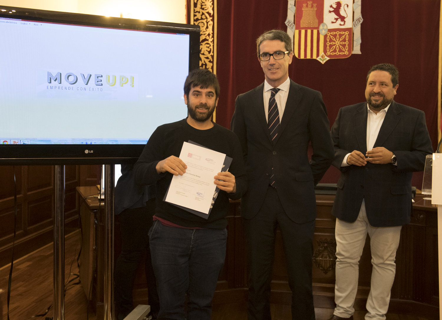 Acto entrega de premios y diplomas Move Up! 2017. D�dac Ram�rez[;;;][;;;]