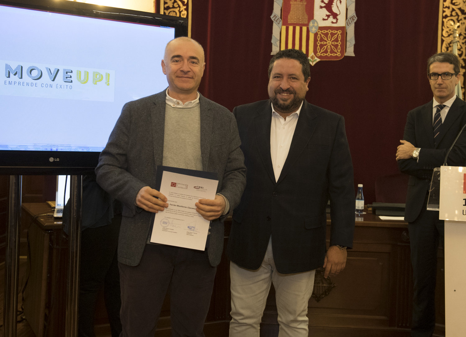 Acto entrega de premios y diplomas Move Up! 2017. Ferr�n Monferrer[;;;][;;;]
