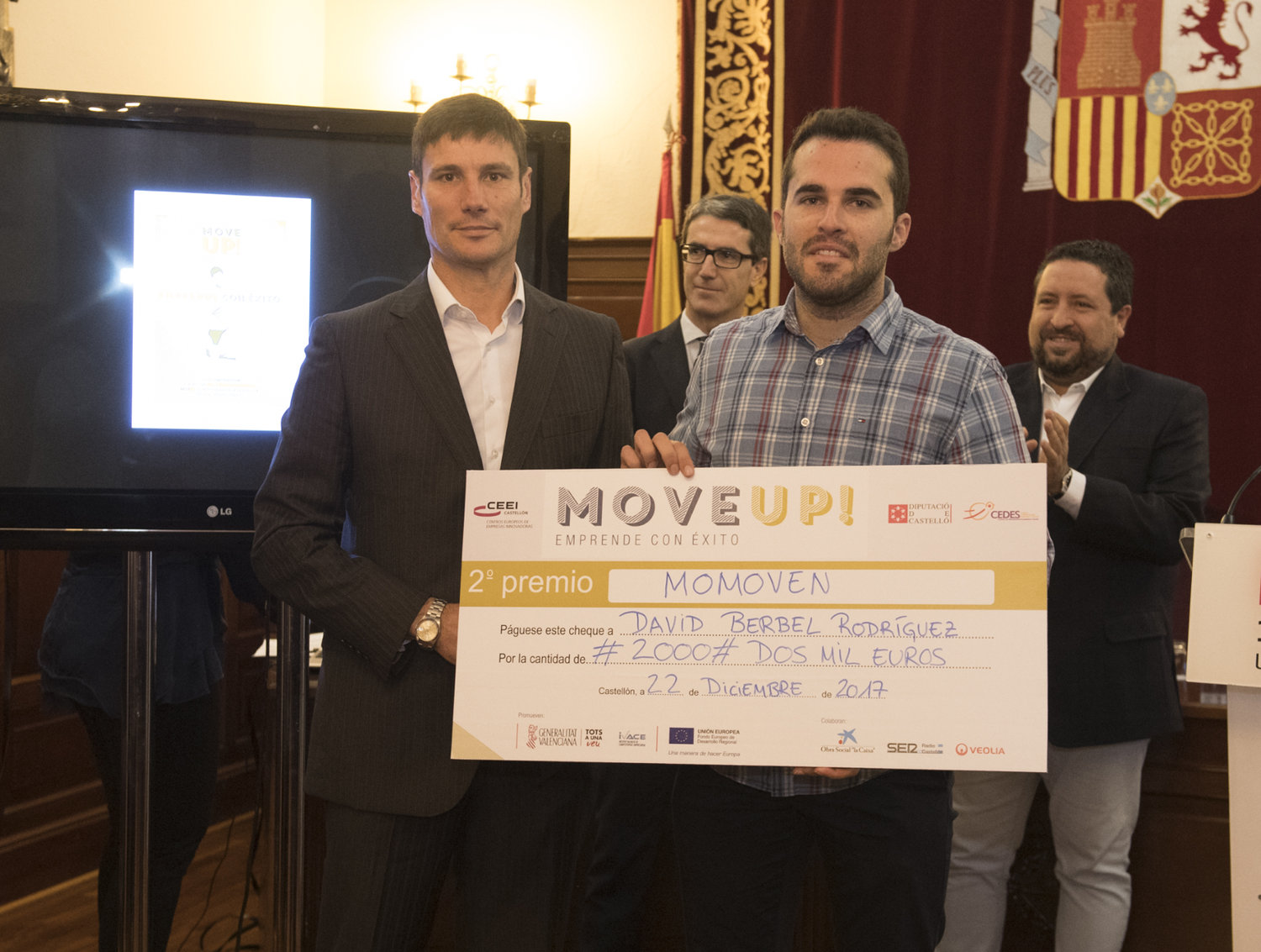 Acto entrega de premios y diplomas Move Up! 2017. Segundo premio - MOMOVEN -[;;;][;;;]