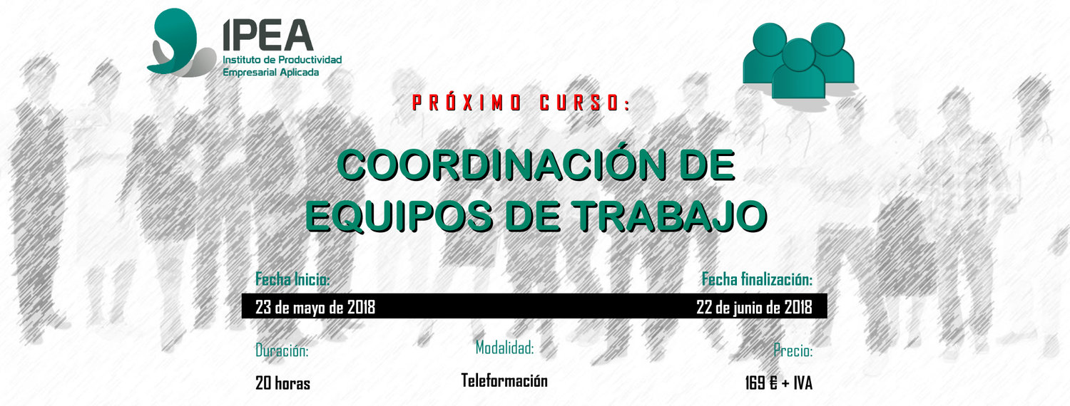 Coordinación equipos de trabajo