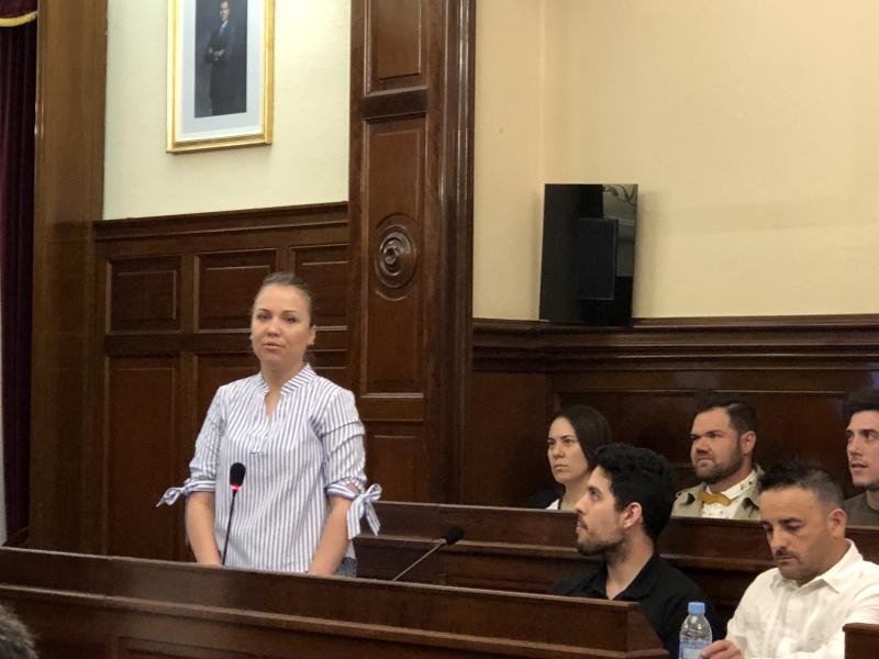 Acto inauguraci�n programa MOVE UP! 2018.  Miriam Mall�n[;;;][;;;]