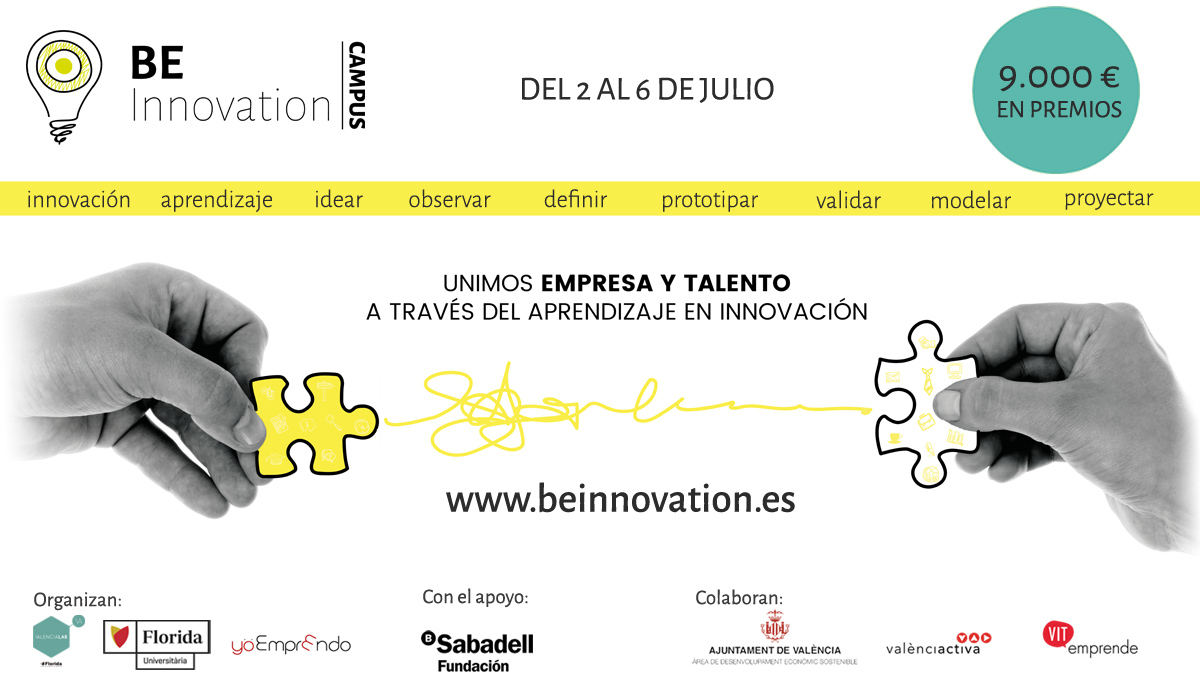 ValenciaLAB acogerá “BE INNOVATION"