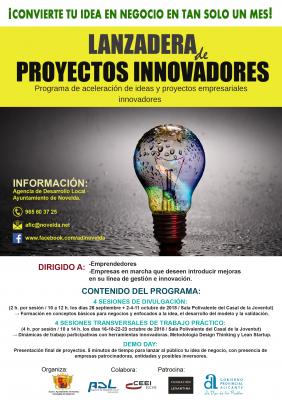 Lanzadera de Proyectos Innovadores · Novelda