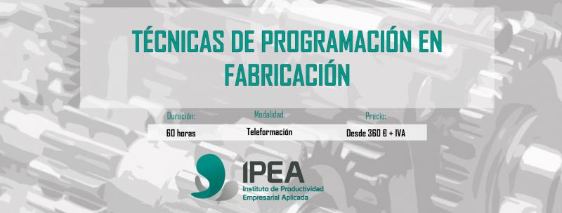 Curso: Técnicas de Programación de la Producción