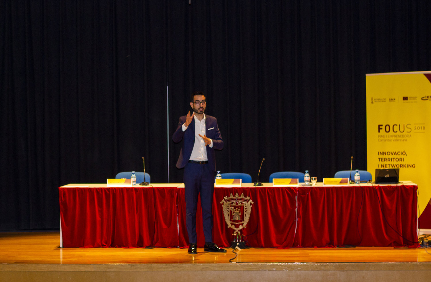 El mago Adri�n Carratal� fue el encargado de conducir el evento[;;;][;;;]