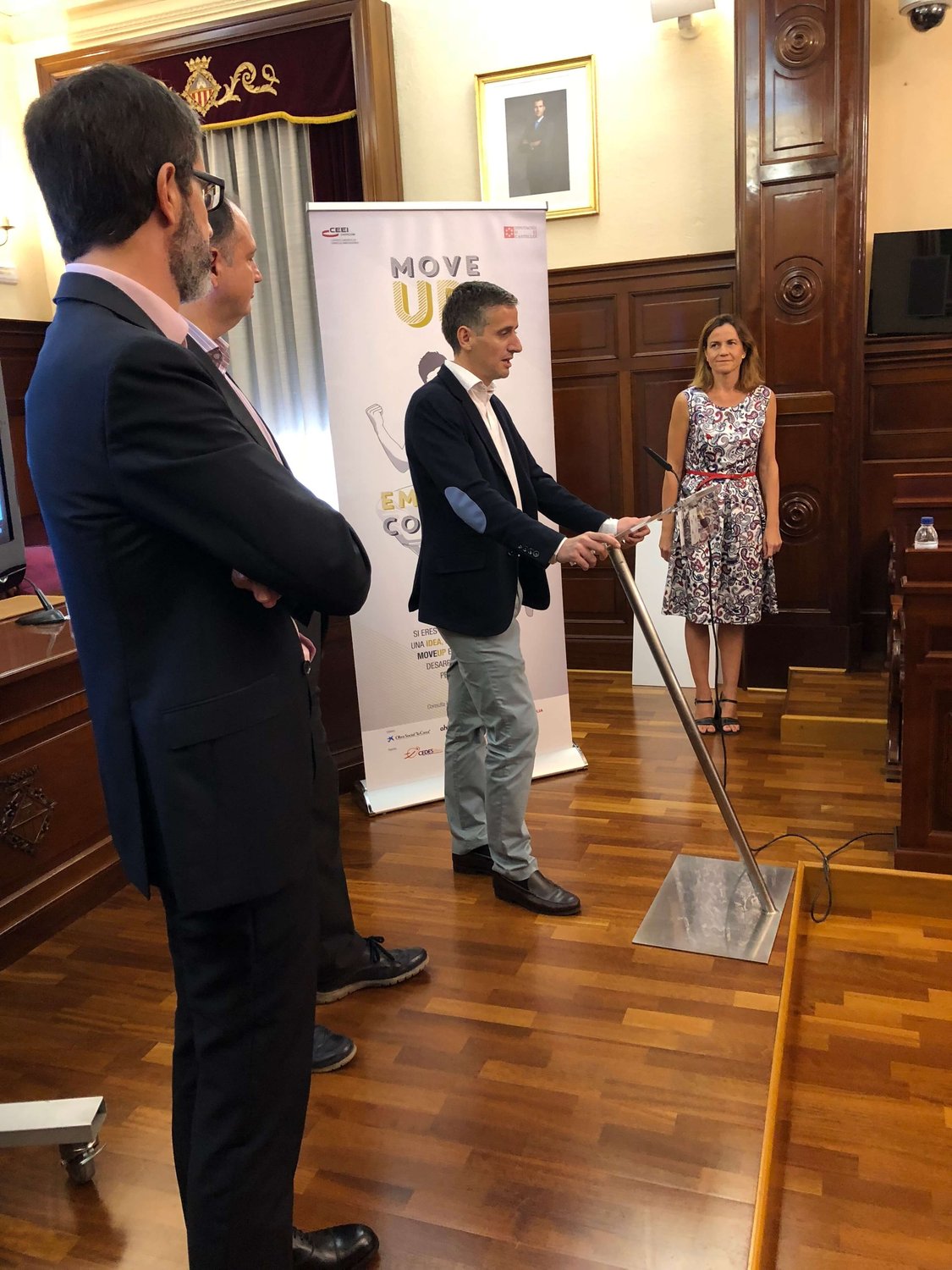 Acto entrega de premios y diplomas Move Up! 2018. Premiados[;;;][;;;]