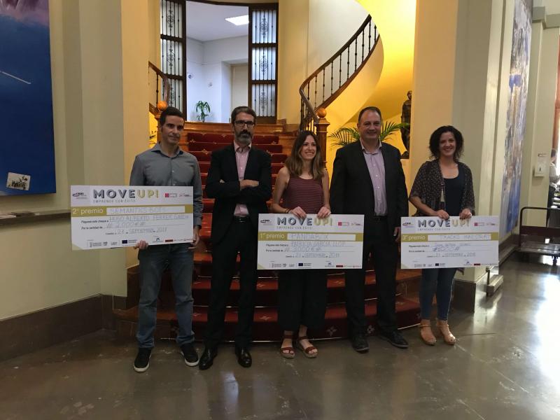 Acto entrega de premios y diplomas Move Up! 2018. Premiados[;;;][;;;]