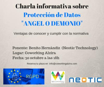 CHARLA INFORMATIVA SOBRE PROTECCI�N DE DATOS