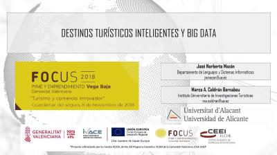 Destinos tur�sticos inteligentes y Big Data