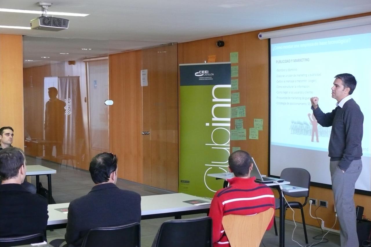 Desayuno de innovaci�n. Como montar una empresa de Base Tecnol�gica, Germ�n Dominguez.