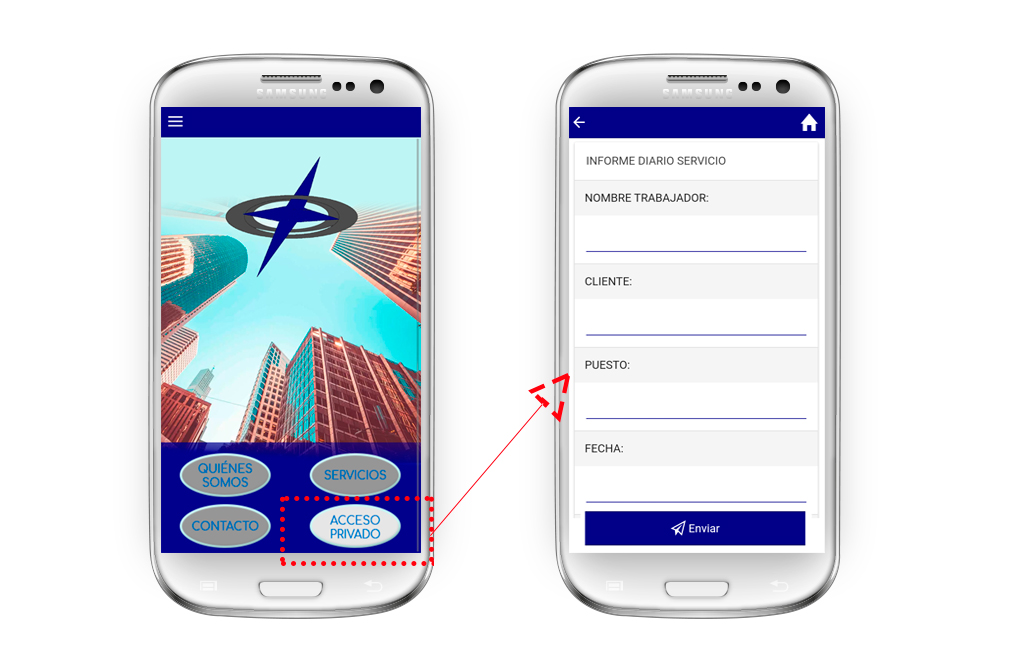 Mejora la comunicación con tus empleados, clientes o asociados con una app con zona privad