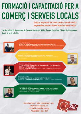 Talleres de innovación comercial CCREA COMERÇ 2019