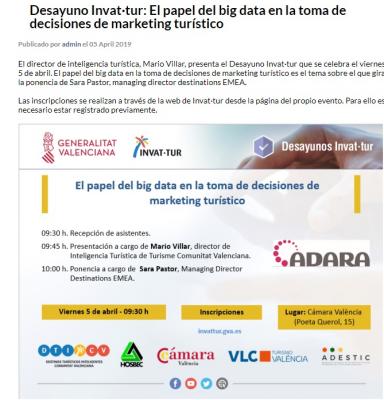 Invat·tur: El papel del big data en la toma de decisiones de marketing turístico