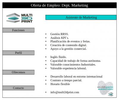 Ampliamos Equipo en Multi3dPrint