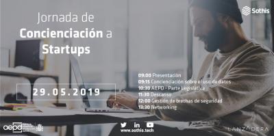 Jornada de concienciación sobre el uso de datos a startups