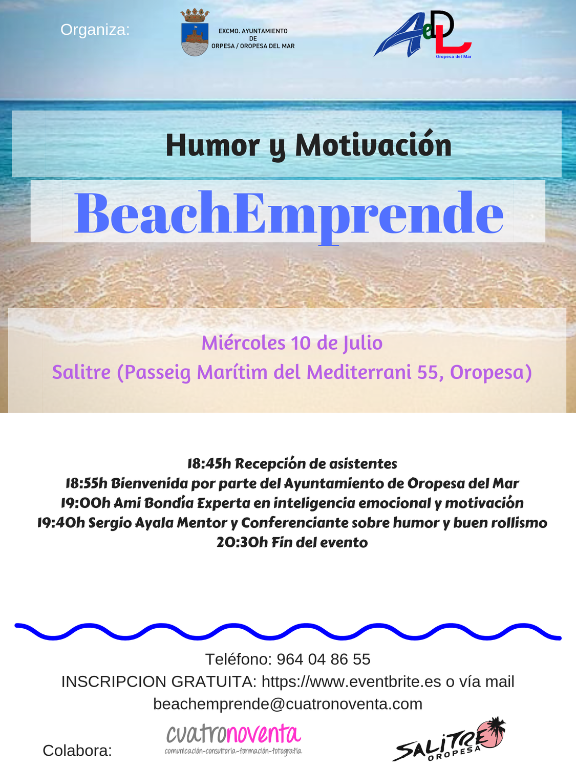 Beachemprende Humor y Motivación
