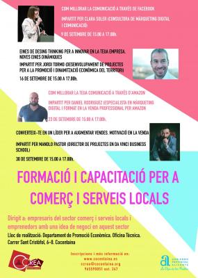 Talleres de innovación comercial CCREA COMERÇ 2019