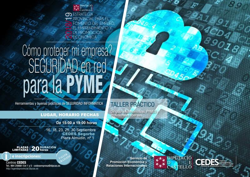Curso: Seguridad en red para la PYME ¿Cómo proteger mi empresa?