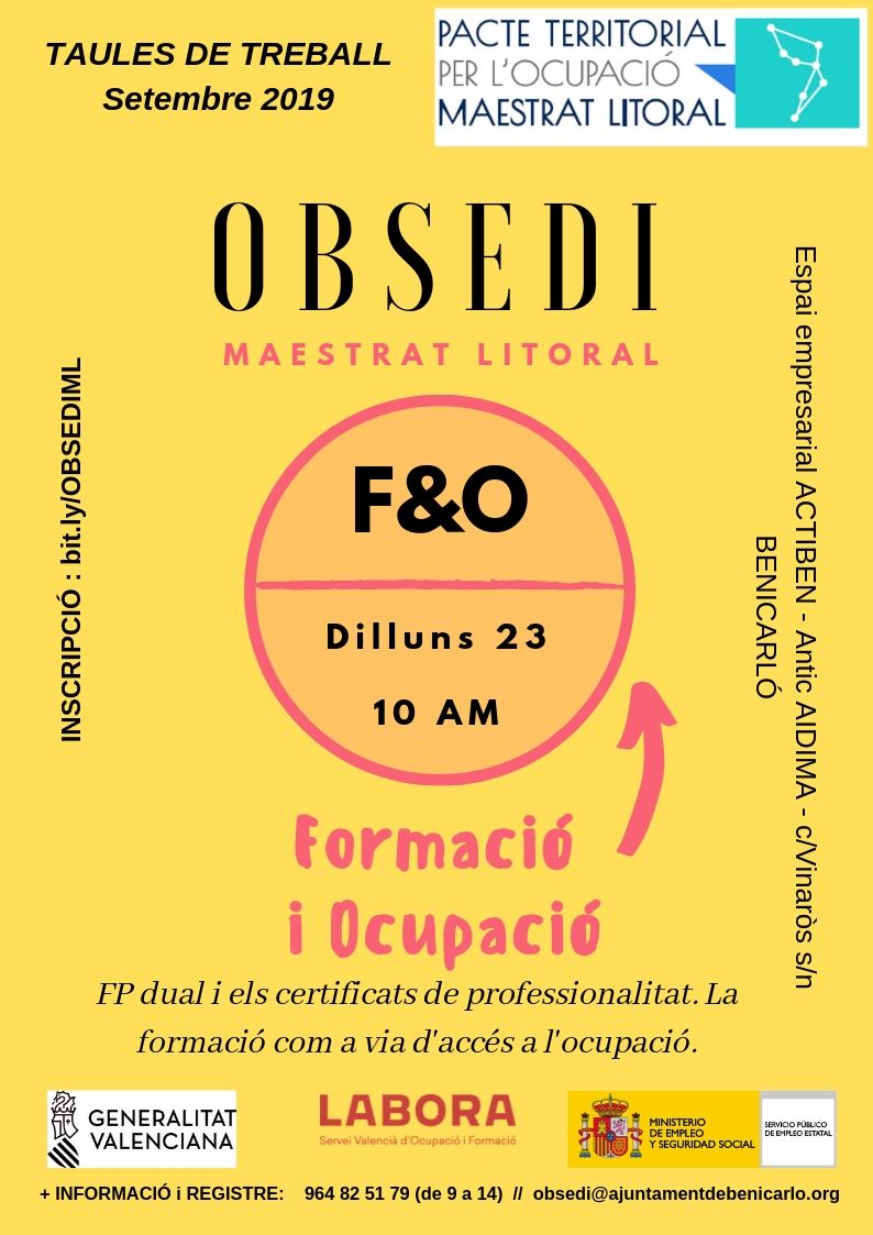 Jornadas sobre formaci�n en Benicarl�