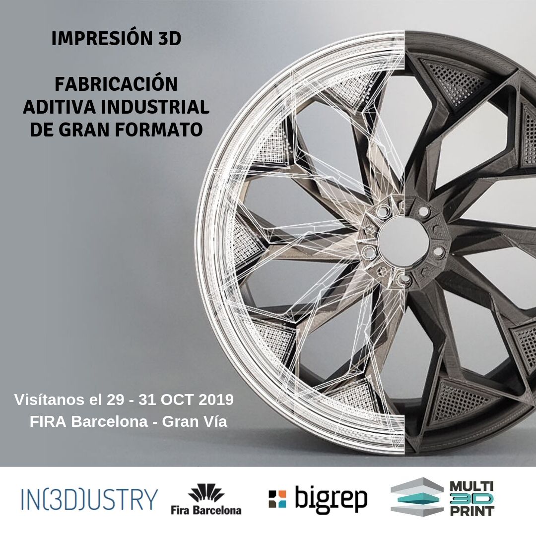 Multi3dPrint presentará STUDIO G2, la nueva impresora 3d BigRep en INDUSTRY