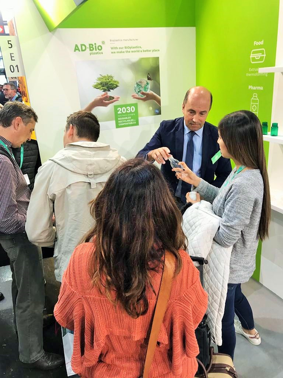 ADBioplastics en la feria K 2019 - Alemania