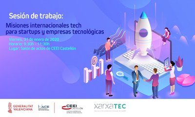 Sesión de trabajo: Misiones internacionales tech para startups y empresas tecnológicas