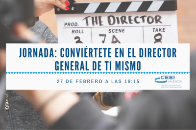 Jornada Conviértete en el Director General de ti mismo
