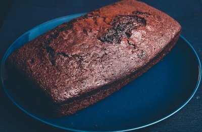 Bizcocho de chocolate sin lactosa