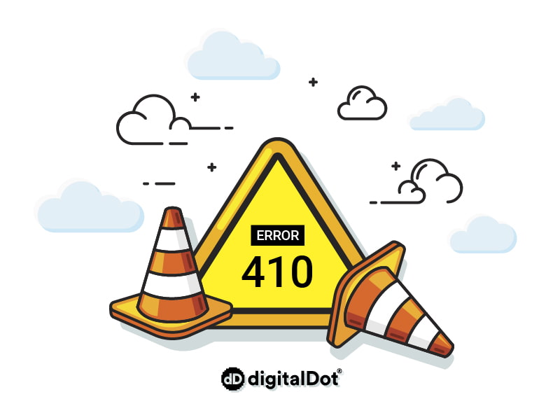 ¿Qué es el error 410?