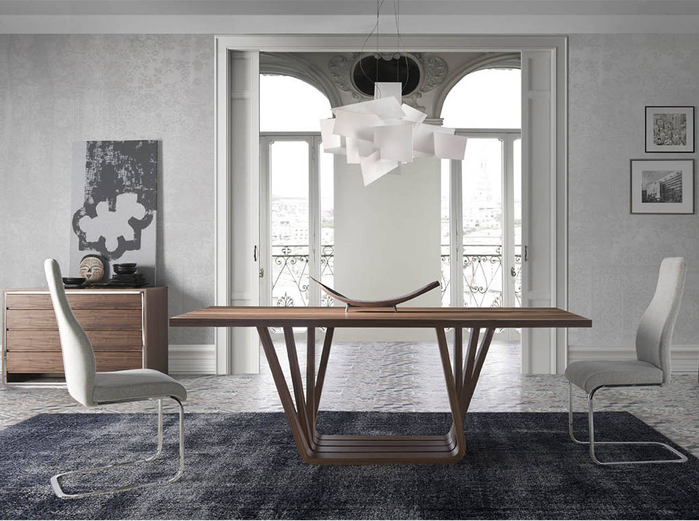 Mesas y sillas de comedor modernas