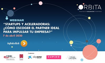 Nos vamos de gira con Órbita, Call for startups! Webinars