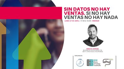 Sin datos no hay ventas. Sin ventas no hay nada