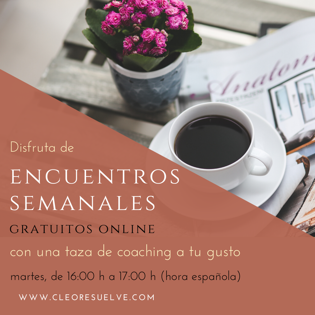Encuentro de Coaching Gratuito Online: "El Café de los Martes"